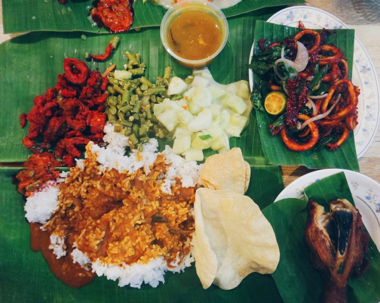 banana leaf rice malaysia FoodTime